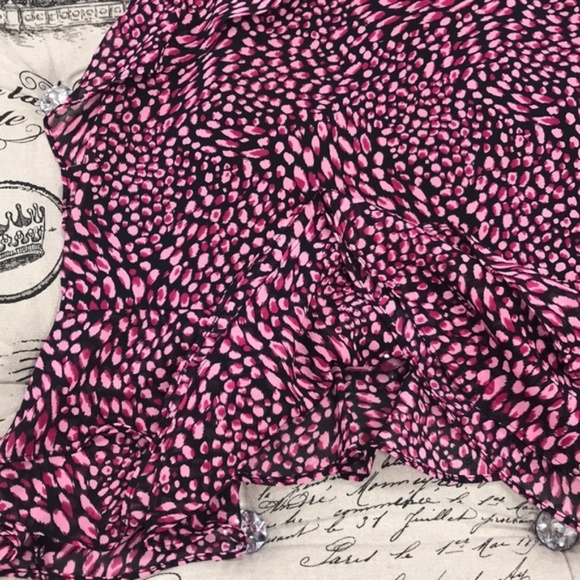 Bar III Printed Ruffled Mini Dress - Picture 6 of 6